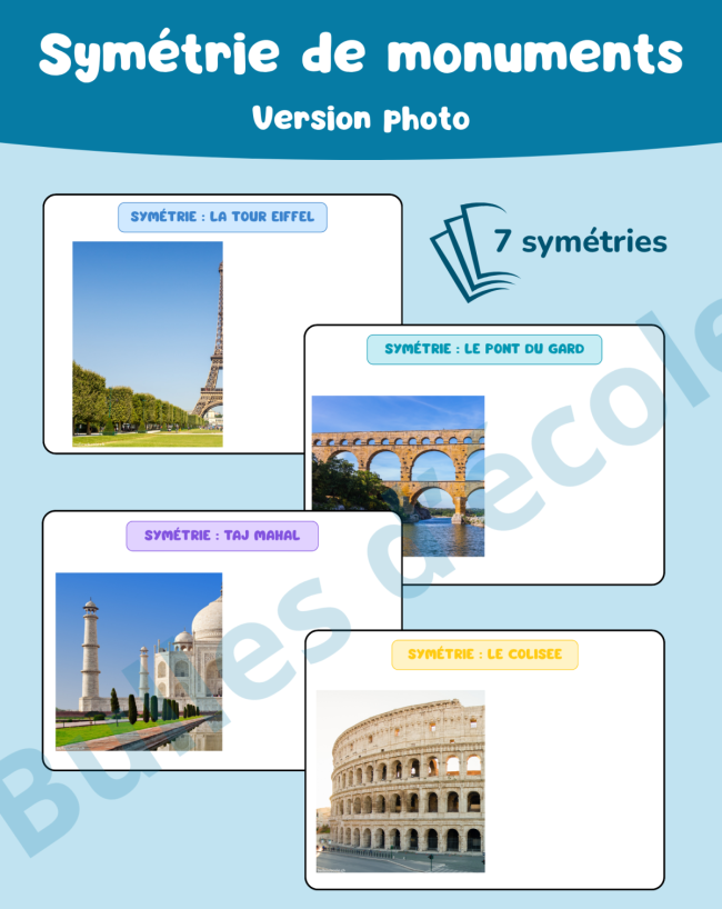 Symétrie de monuments - version photo
