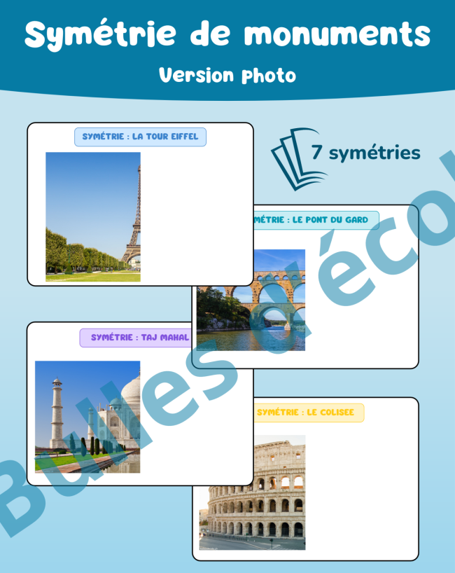 Symétrie de monuments - photos