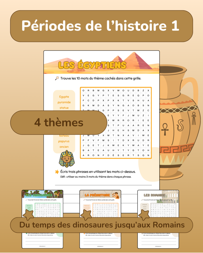 Les mots en jeu - Histoire 1