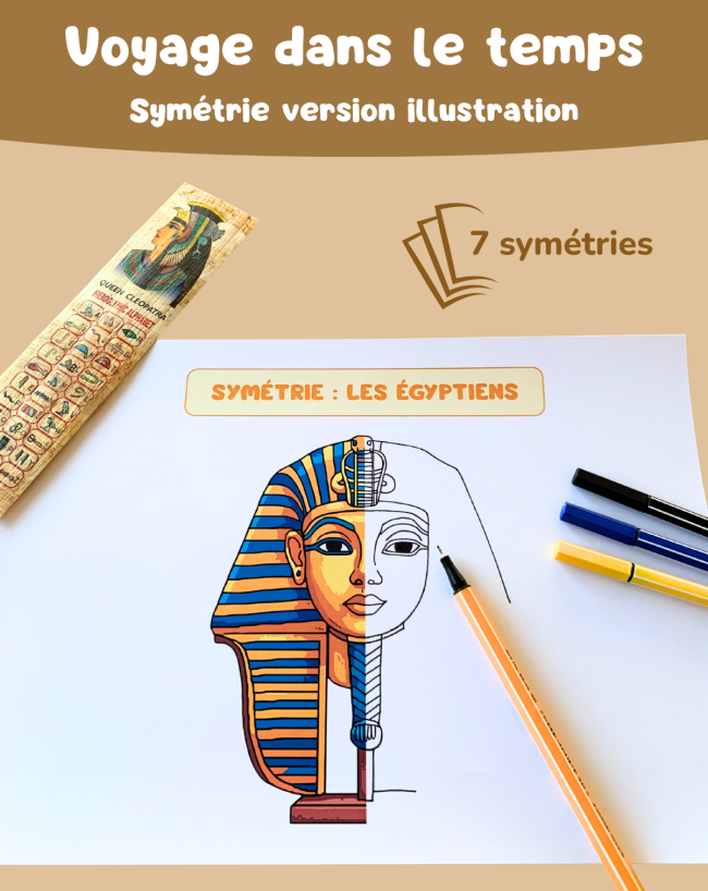 Symétrie Voyage dans le temps - illustrations